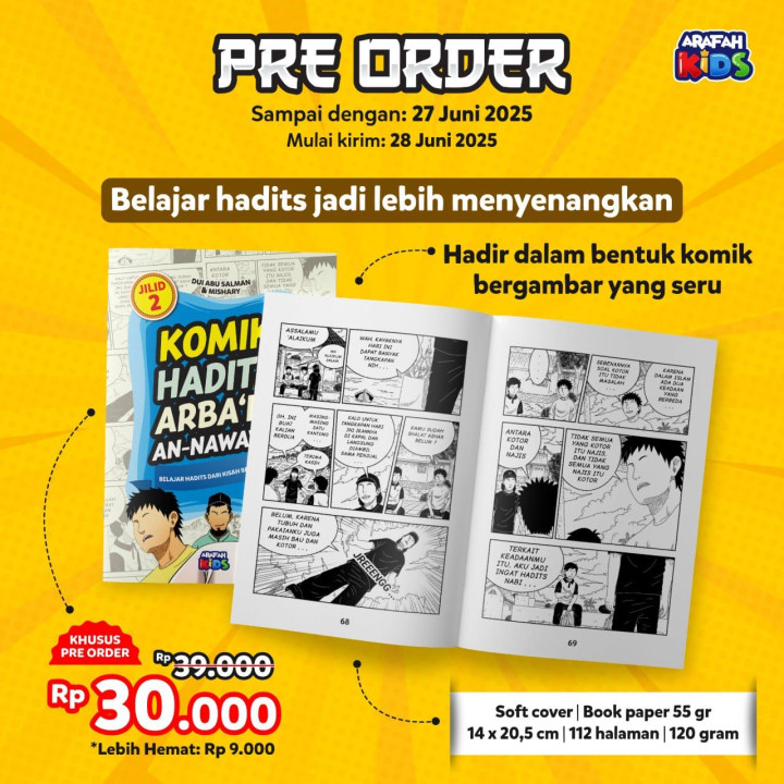 PO KOMIK HADITS ARBAIN AN-NAWAWI JILID 2