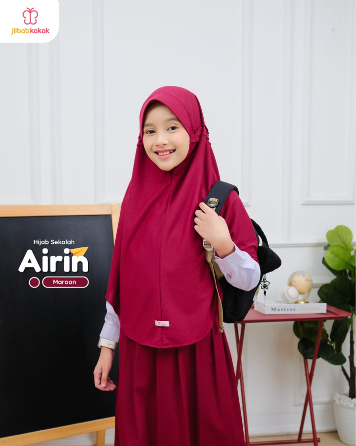 PO HIJAB SEKOLAH AIRIN BY BABYJAB