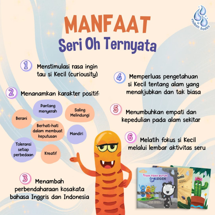 PO BUKU SERI OH TERNYATA BY EMBUN BOOKS