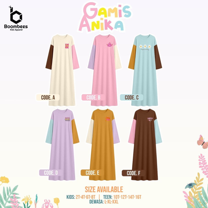 PO GAMIS ANIKA BY BOOMBEES