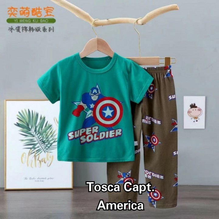 MOOSE SET PIYAMA PENDEK PANJANG SERI 2