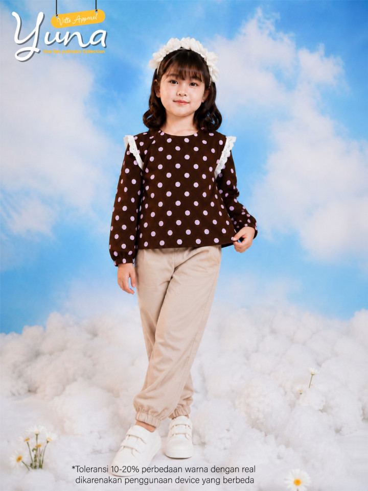 PO YUNA ONE-SET POLKADOT BY VITTO APPAREL