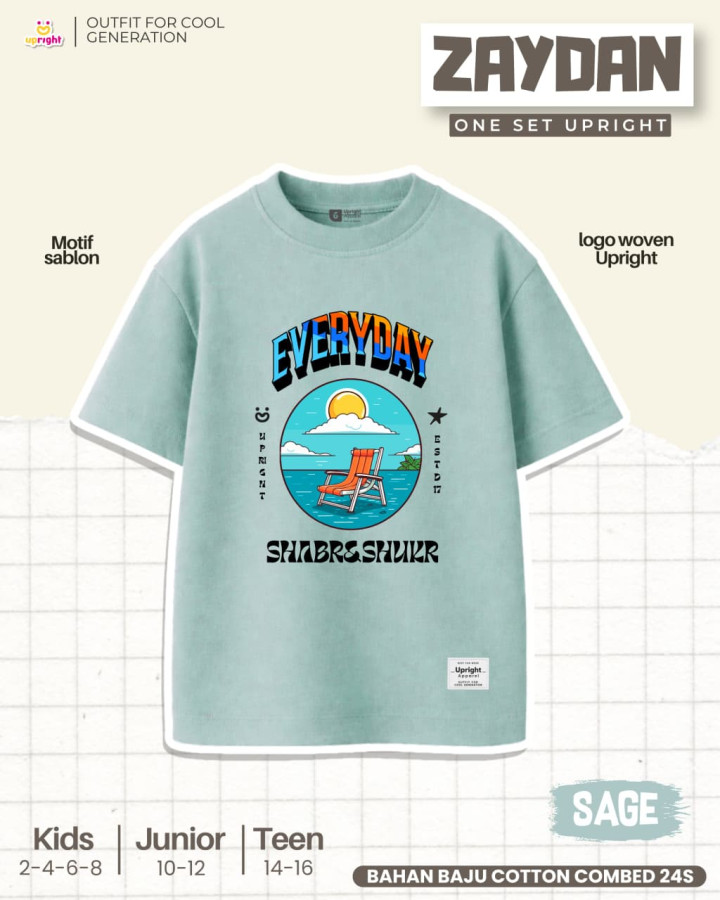 PO ZAYDAN TSHIRT BY UPRIGHT