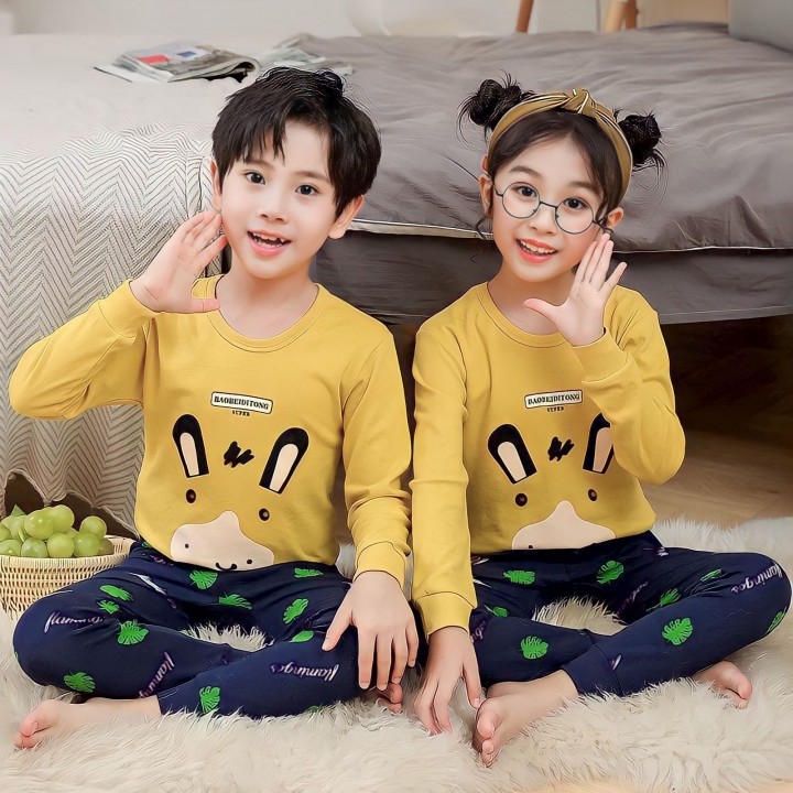 SERI 3 SHEYA PANJANG PANJANG SET PIYAMA ANAK