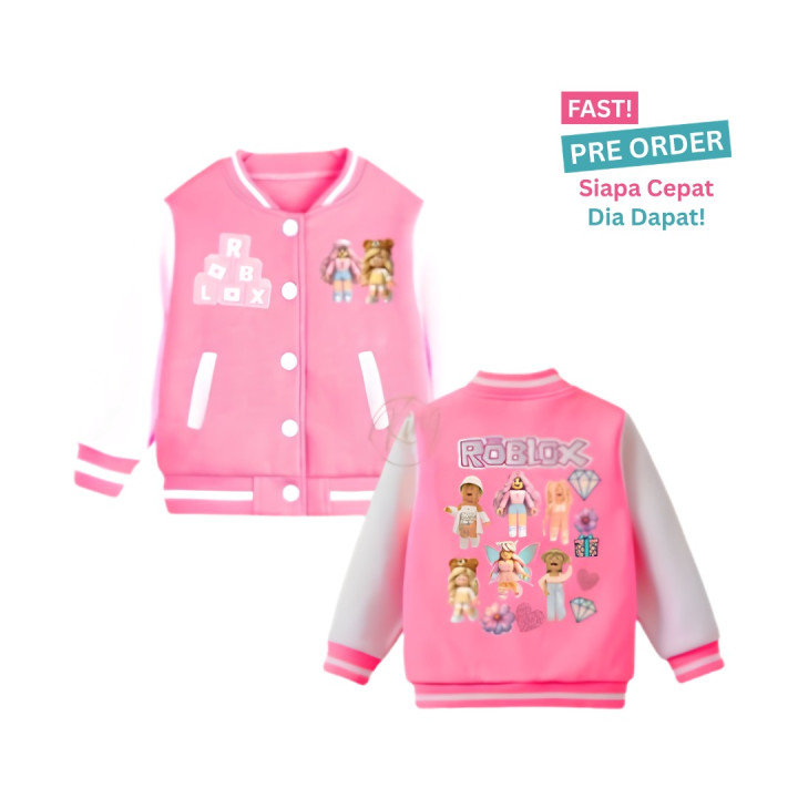 FAST PO ROBLOX BASEBALL AND ZIPPER JACKET