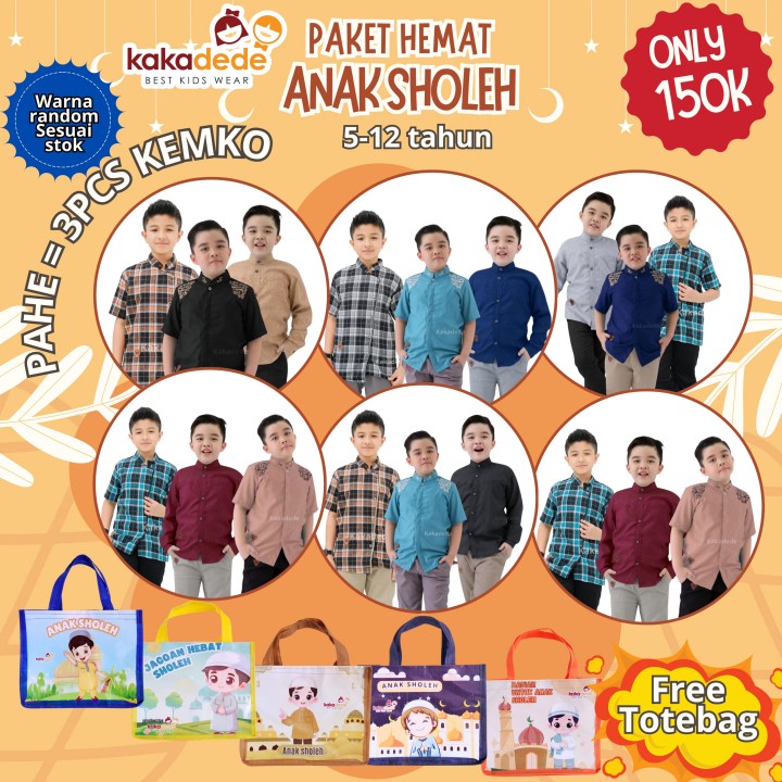 PROMO PAKET HEMAT ANAK SHOLEH BY KAKADEDE