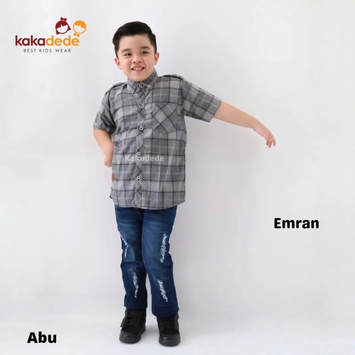 EMRAN KEMEJA FLANEL BY KAKADEDE