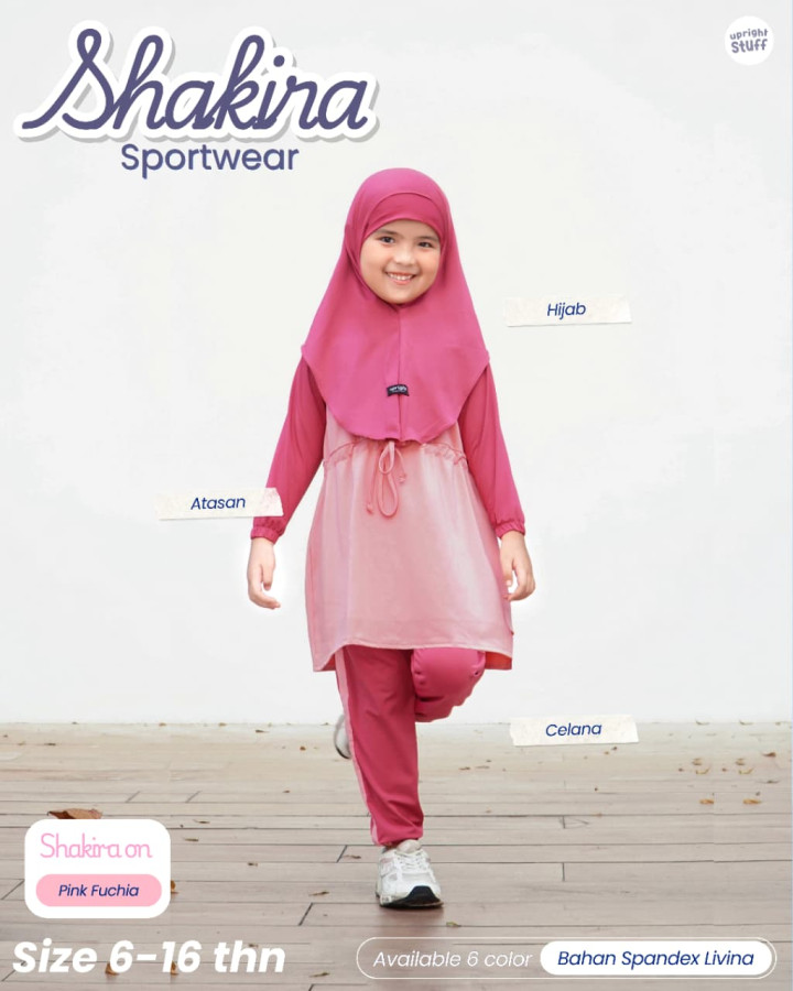 PO SHAKIRA SPORTWEAR BY UPRIGHT