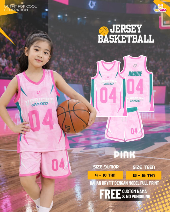 PO JERSEY BASKETBALL CUSTOM NAMA & NOMOR PUNGGUNG BY UPRIGHT