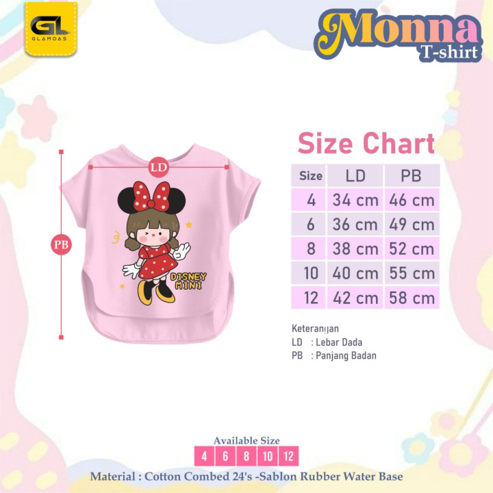 PO TSHIRT MONNA BY BILLION 