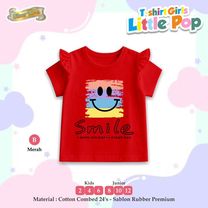 PO T-SHIRT LITTLE POP BY SILVER KIDS