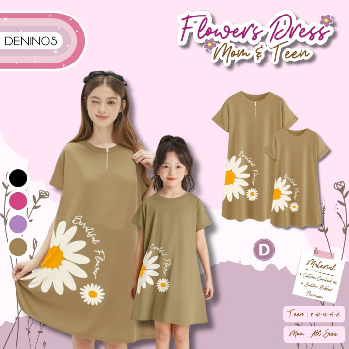 PO FLOWER DRESS BY DENINOS