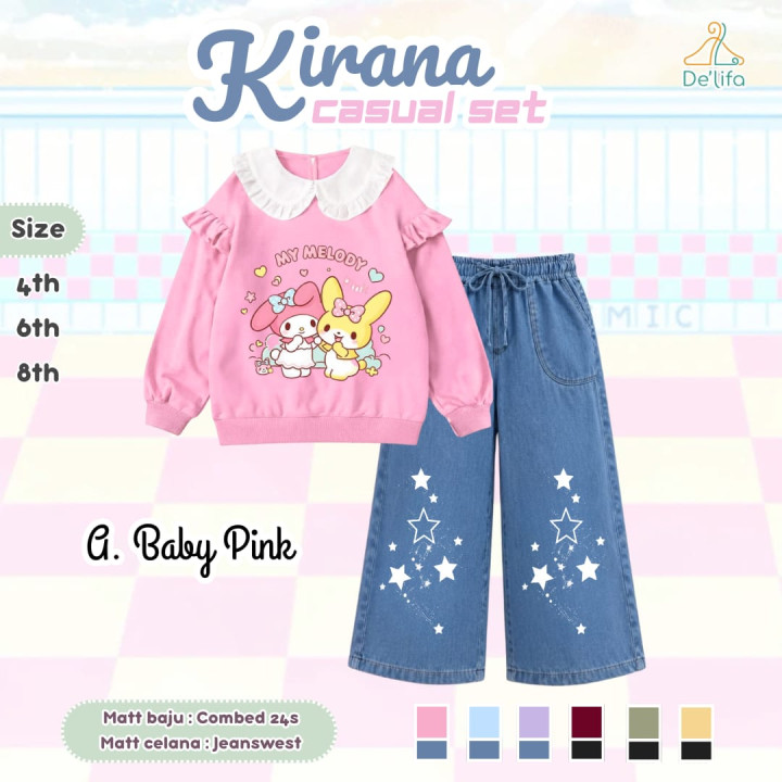 PO KIRANA CASUAL SET BY DELIFA