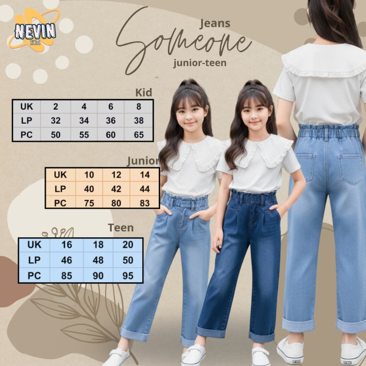 PO SOMEONE JEANS PANTS BY NEVIN