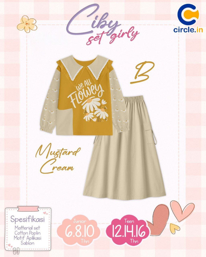 PO CIBY SET GIRLY BY CIRCLE INN
