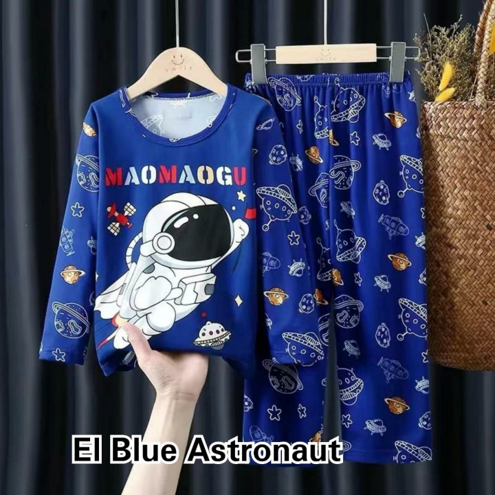 SERI 6 MOOSE PANJANG PANJANG SET PIYAMA ANAK