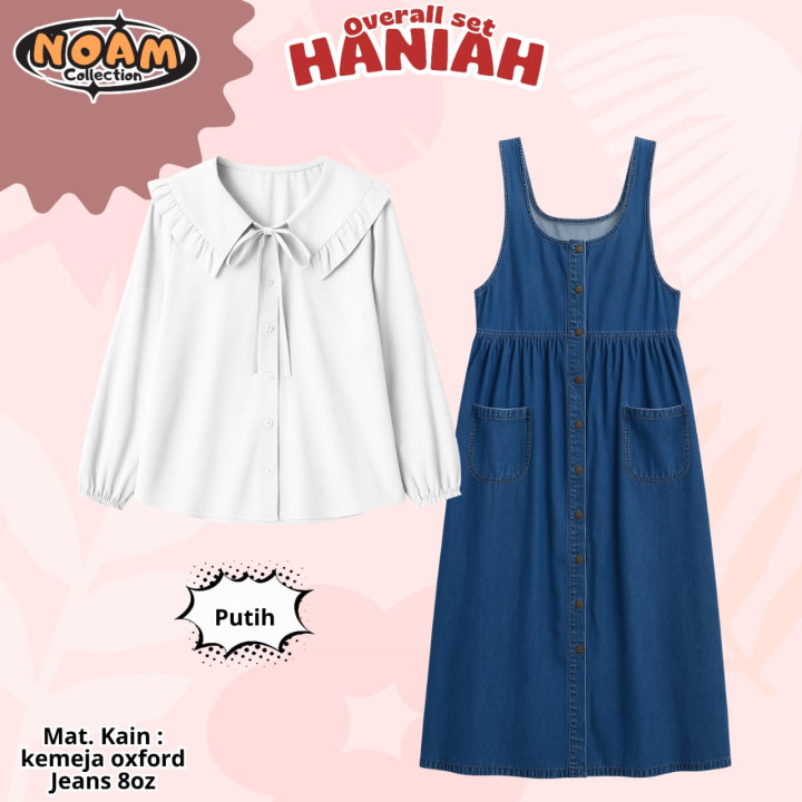 PO OVERALL SET HANIAH (KIDS) BY NOAM