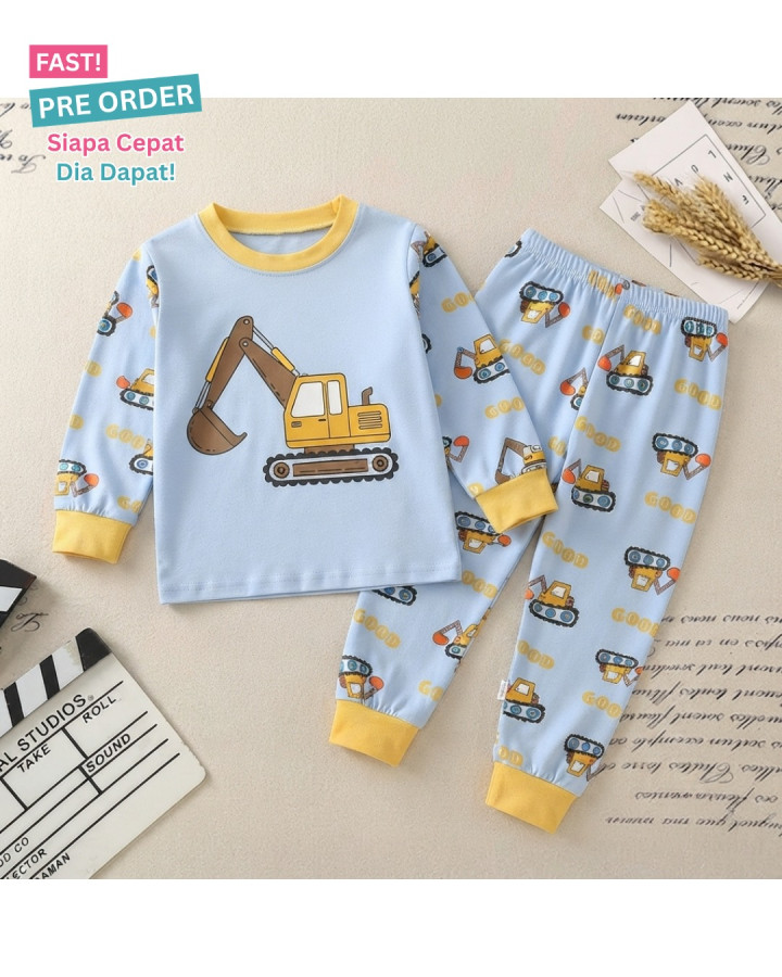 FAST PO HAPPY NAP TODDLER PAJAMAS (Series 2 )