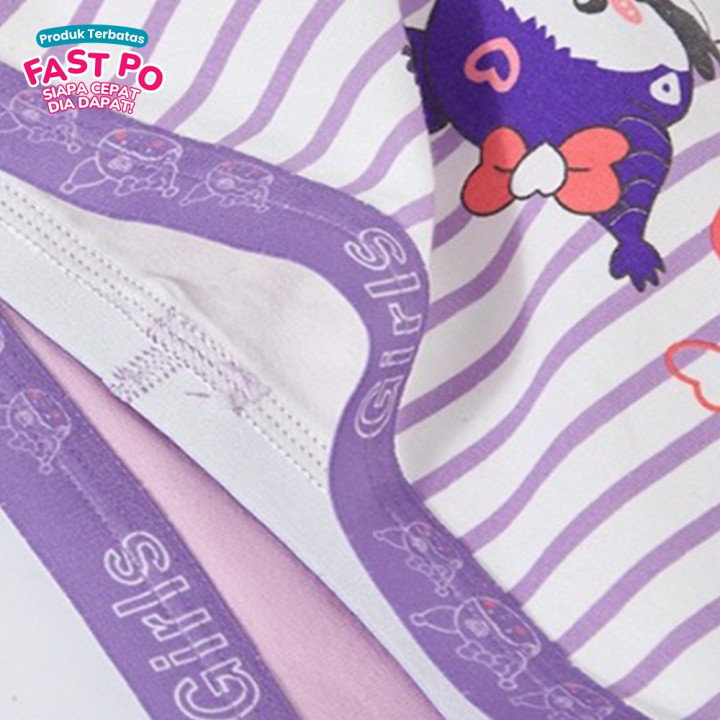 FAST PO SHIZUKA GIRL UNDERWEAR (KUROMI SERIES)