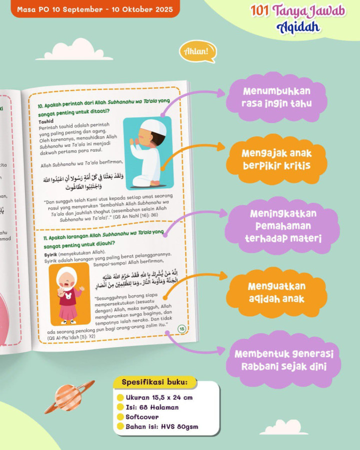 PO BUKU 101 TANYA  JAWAB AQIDAH