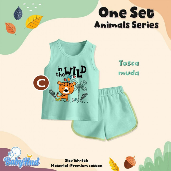 ONE SET ANIMAL SERIES BABY BY BABY HUD