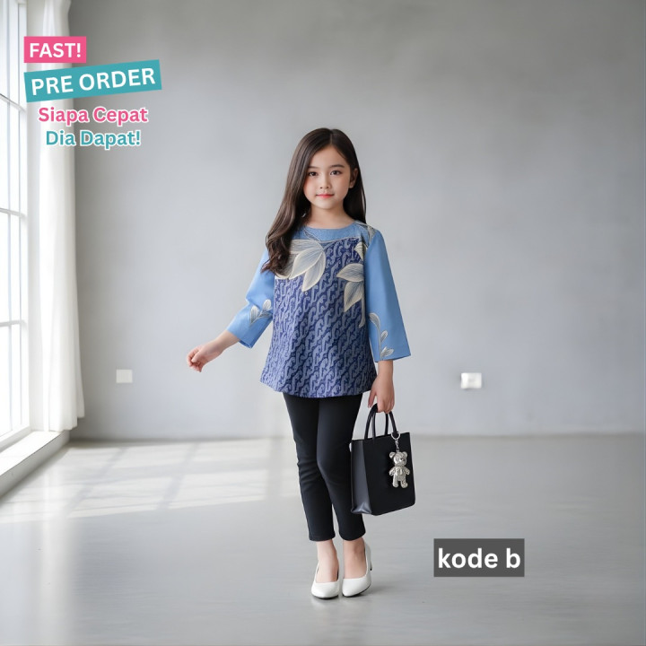 FAST PO ADEEVA BATIK ANAK PEREMPUAN