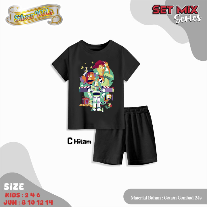 PO SET MIX SERIES BY SILVER KIDS