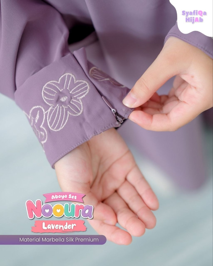 PO ABAYA SET NOURA BY SYAFIQA HIJAB