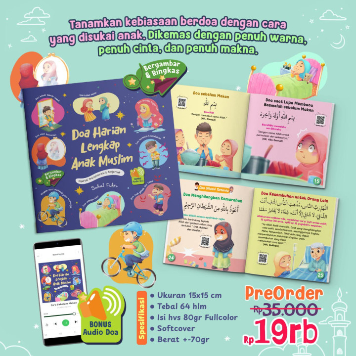 PO BUKU DOA HARIAN LENGKAP ANAK MUSLIM