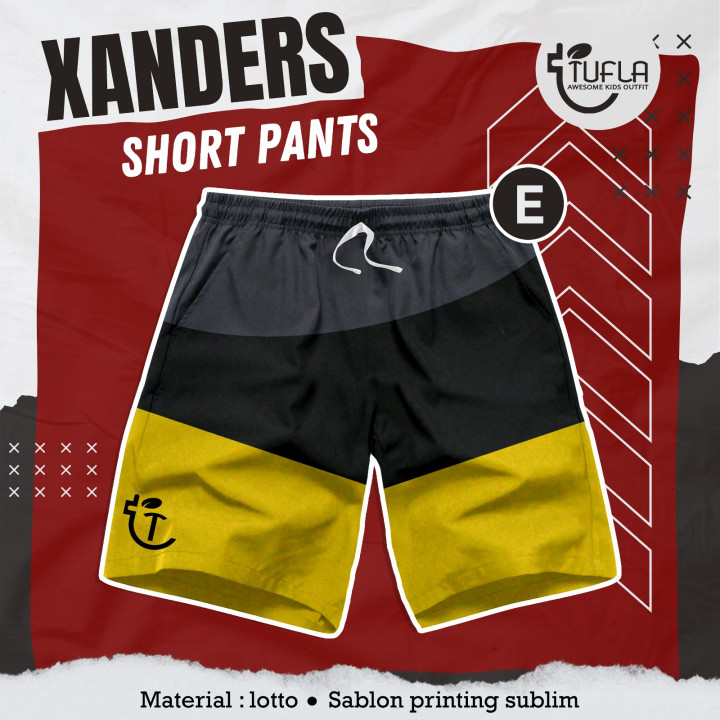 PO XANDERS SHORT PANTS BY TUFLA