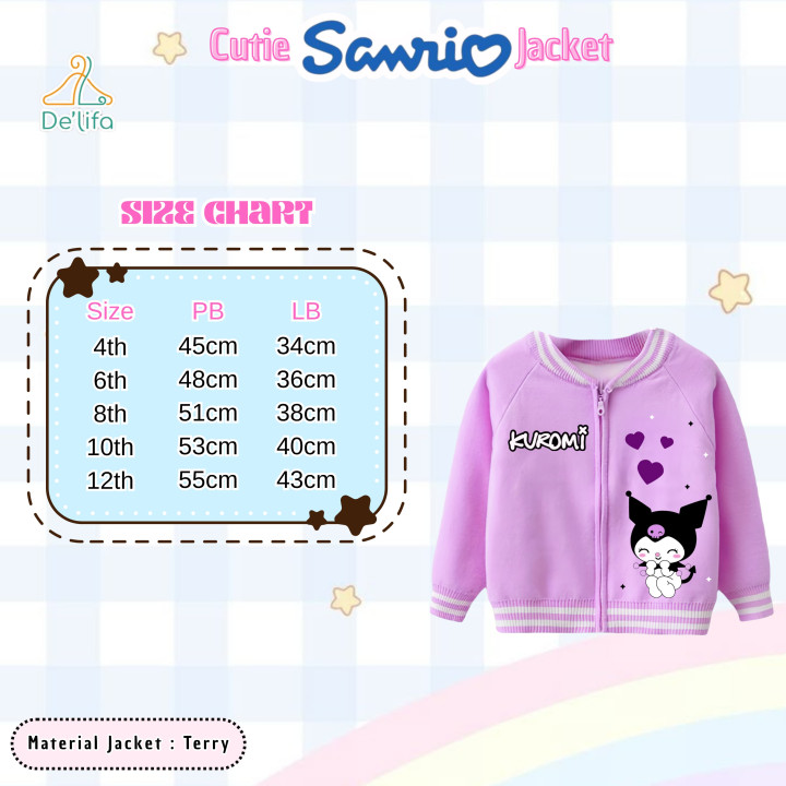 PO CUTIE SANRIO JACKET BY DELIFA