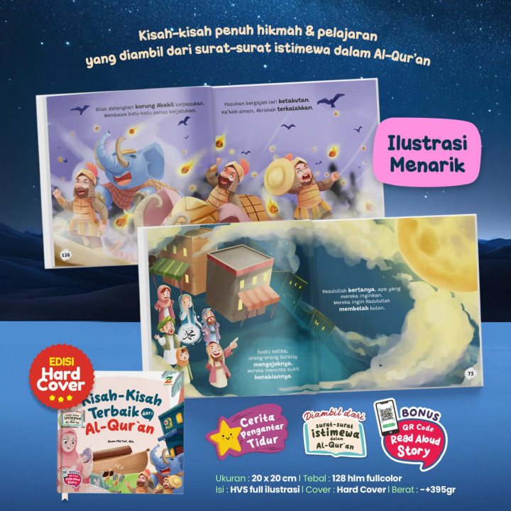 PO BUKU KISAH KISAH TERBAIK DARI AL QURAN BY ZIYAD