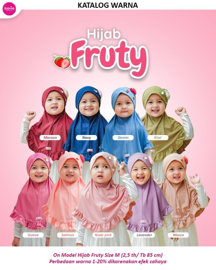 PO HIJAB FRUTY BY BABYJAB