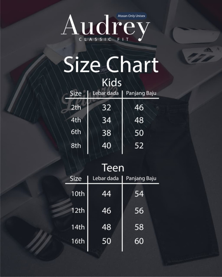 PO TSHIRT JERSEY AUDREY SPORTY CUSTOM NAMA BY MASTER KIDDOS