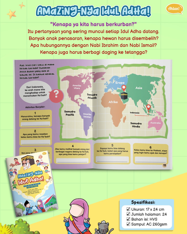 PO BUKU AMAZINGNYA IDUL ADHA