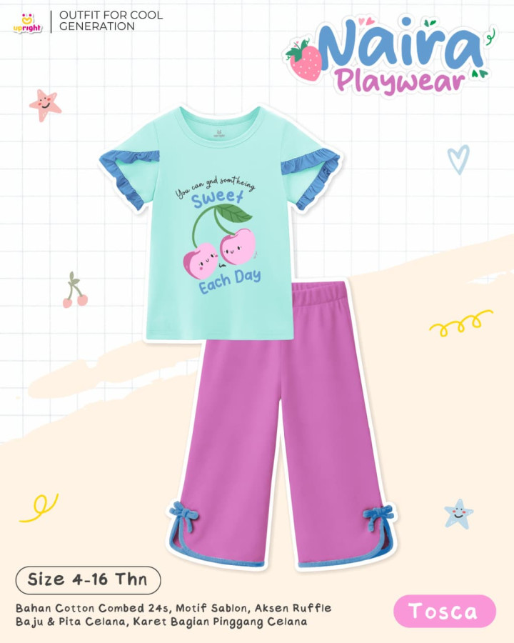 PO NAIRA PLAYWEAR BY UPRIGHT 