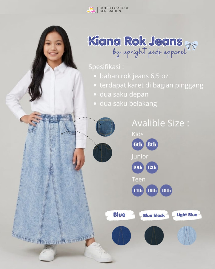 PO KIANA ROK JEANS BY UPRIGHT