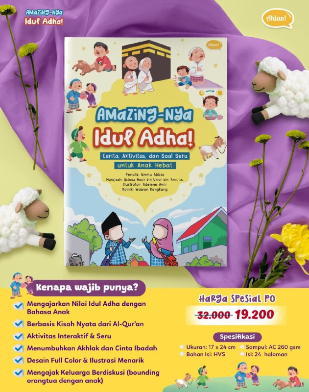 PO BUKU AMAZINGNYA IDUL ADHA