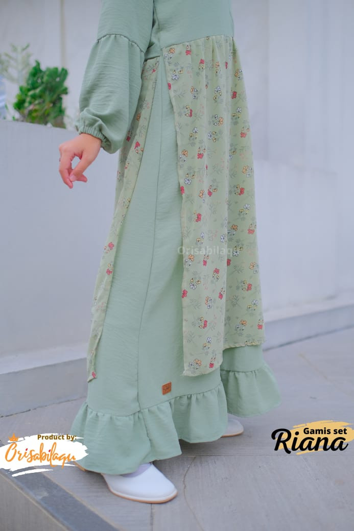 READY STOK GAMIS RIANA BY ORISABILAQU