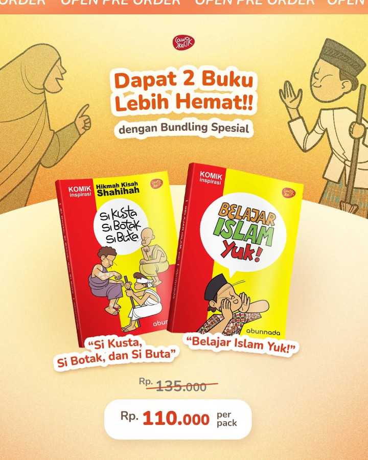 PO PUSTAKA SAWO KECIK, KOMIK INSPIRASI ANAK KARYA ABUNNADA