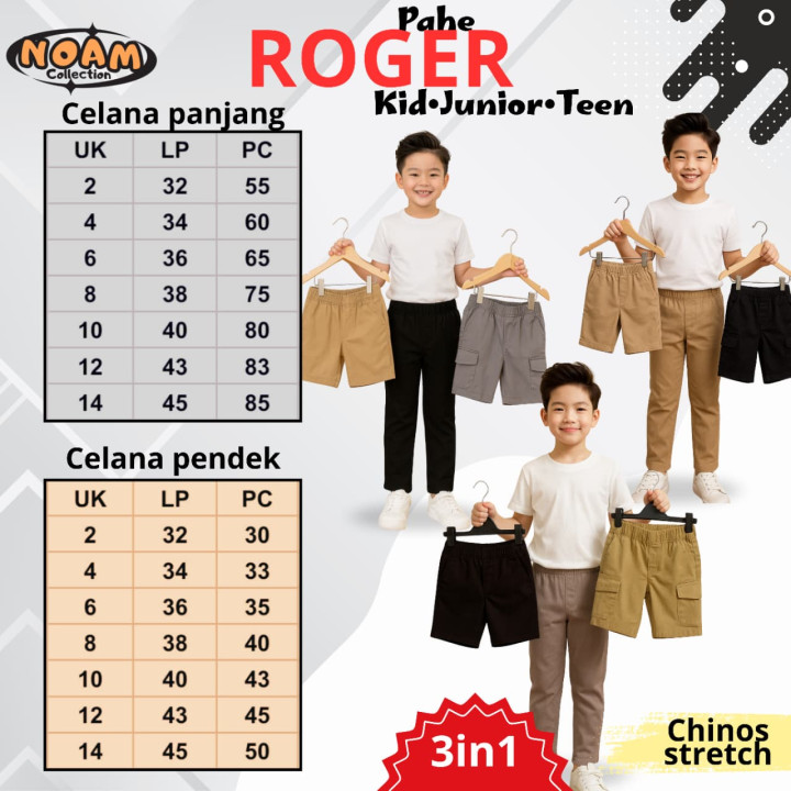 PO ROGER PAHE PANTS KIDS BY NOAM