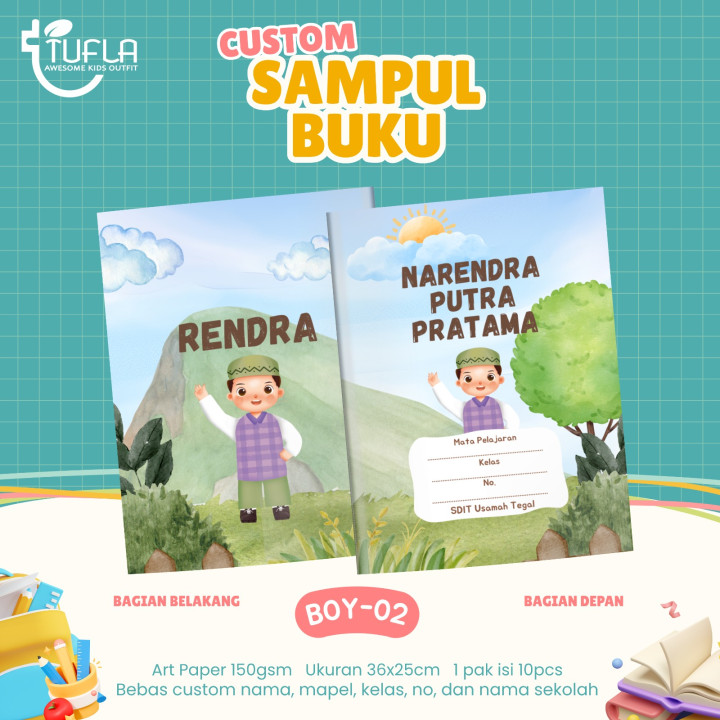 FAST PO CUSTOM SAMPUL BUKU
