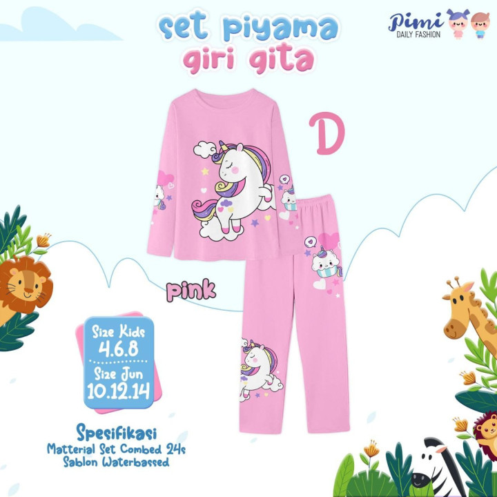 PO SET PIYAMA GIRI & GITA BY PIMI
