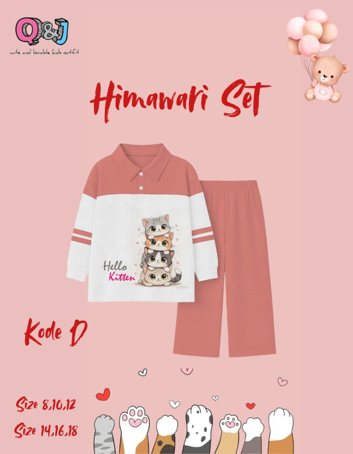 PO HIMAWARI SET (TEEN) BY Q&J
