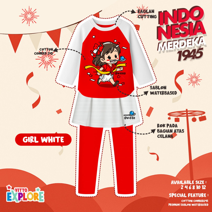 PO SET INDONESIA MERDEKA BY VITTO EXPLORE