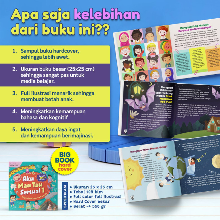 PO BUKU AKU MAU TAHU SEMUA JILID 1 BY ZIYADBOOKS