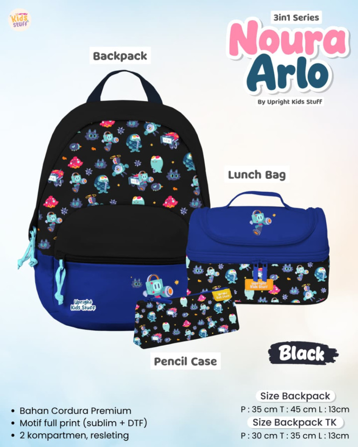 PO TAS NOURA & ALRO BACKPACK ONLY BY UPRIGHT