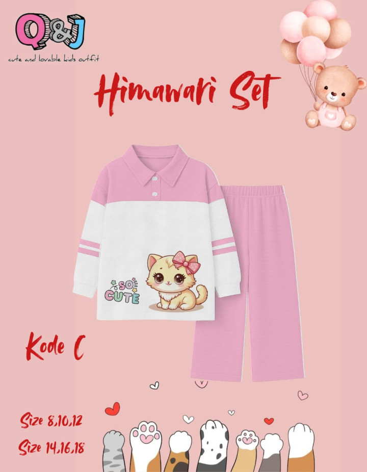 PO HIMAWARI SET (TEEN) BY Q&J