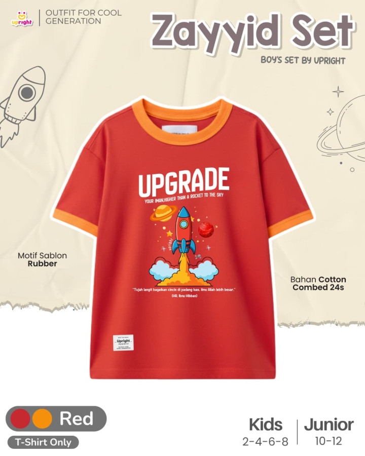 PO ZAYYID SHIRT BY UPRIGHT KIDS