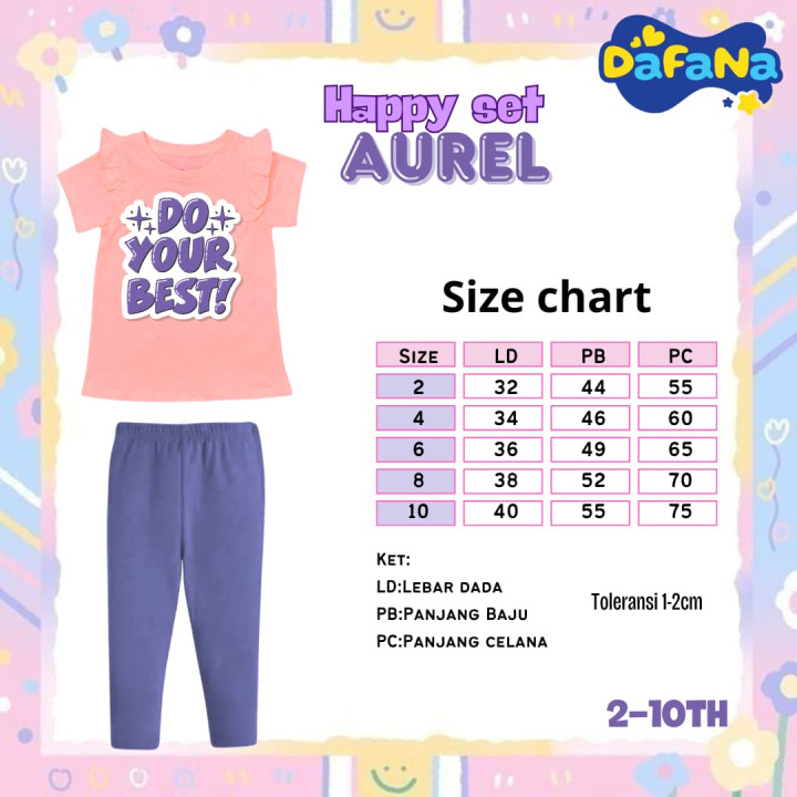 PO HAPPY SET AUREL BY DAFANA